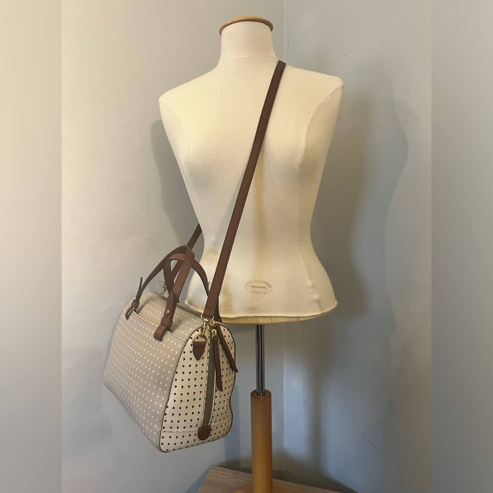 Fossil Rachel Satchel Crossbody Purse